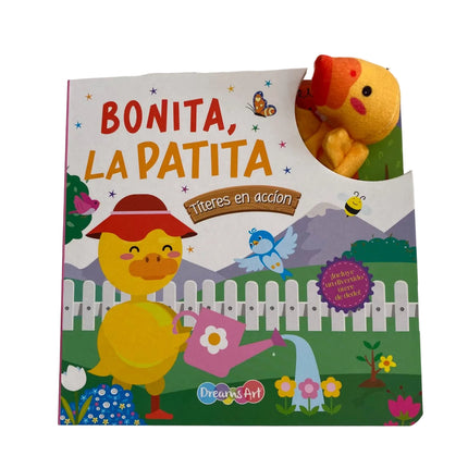Bonita, La patita Titeres en accion 10pag 16x16cm