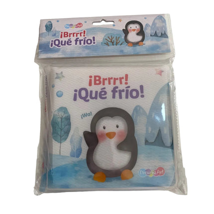 Aqualibros ¡Brrrr! ¡Qué frío! 6pag 15x15cm