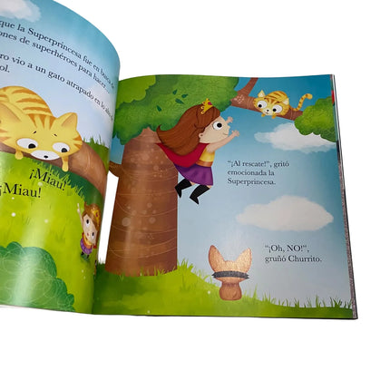 La Super princesa y el perro maravilla 24pag 21x21cm