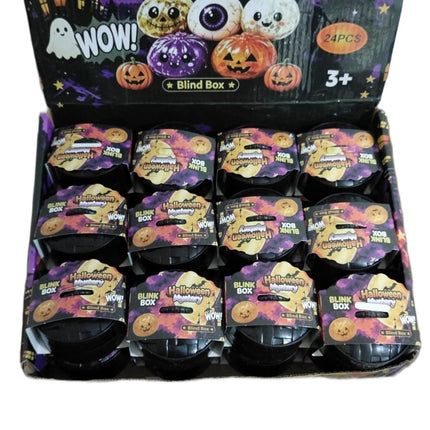 1 Squishy Calabaza Halloween DUMPLING 5.5 CM Pelotas Suaves Antiestrés para Niños, Colores Surtidos, Regalo Divertido