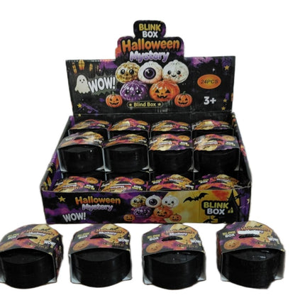 1 Squishy Calabaza Halloween DUMPLING 5.5 CM Pelotas Suaves Antiestrés para Niños, Colores Surtidos, Regalo Divertido
