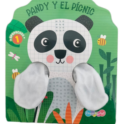 LIBRO CUENTO 16.2X18.8CM APAPACHOS SERIE 1 10 PAG PANDY Y EL PICNIC