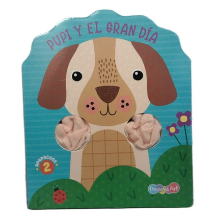 LIBRO CUENTO 16.2X18.8 APAPACHOS SERIE 2 10 PAG PUPI Y EL GRAN DIA