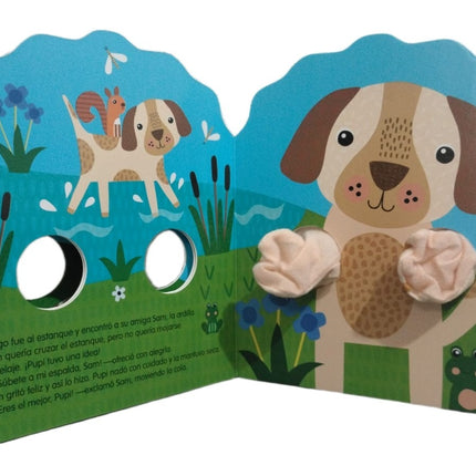 LIBRO CUENTO 16.2X18.8 APAPACHOS SERIE 2 10 PAG PUPI Y EL GRAN DIA