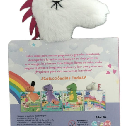 LIBRO CUENTO EL VIAJE MAGICO DE BENNY RELATOS ILUSTRADOS 16X16CM 8PAG