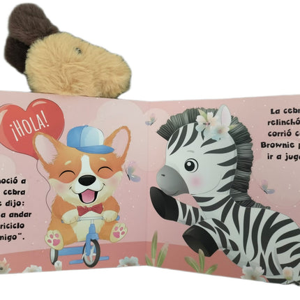LIBRO CUENTO AMIGOS INESPERADOS RELATOS ILUSTRADOS 16X16CM 8PAG
