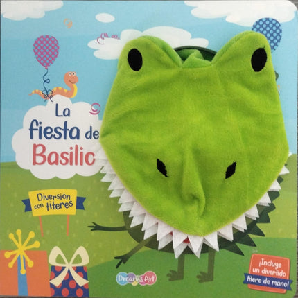 LIBRO CUENTO LA FIESTA DE BASILIO DIVERSION CON TITERES 22X22CM 10PAG
