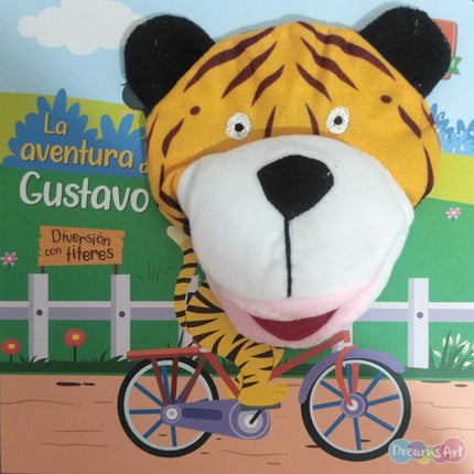 LIBRO CUENTO LA AVENTURA DE GUSTAVO DIVERSION CON TITERES 22X22CM 10PAG (Copia)