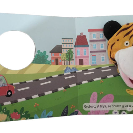 LIBRO CUENTO LA AVENTURA DE GUSTAVO DIVERSION CON TITERES 22X22CM 10PAG (Copia)