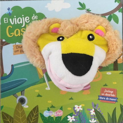 LIBRO CUENTO EL VIAJE DE GASTON DIVERSION CON TITERES 22X22CM 10PAG