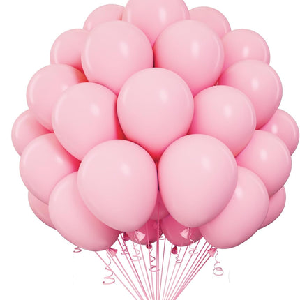 Paquete de globos color rosa con 100 piezas Stoyland
