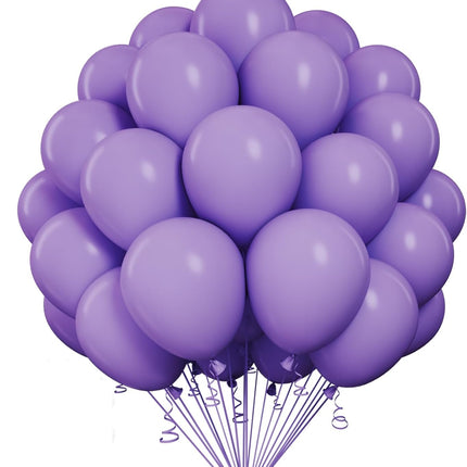 Paquete de globos color Morado Storyland