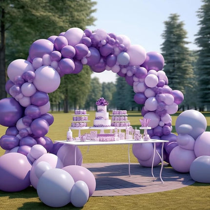 Paquete de globos color Morado Storyland
