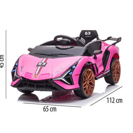 Carro montable control remoto negro con rosita 3470019-R2-2  Storyland