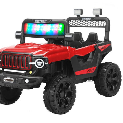 Carro montable eléctrico con trol remoto Rojo 3010351-1  -  Storyland