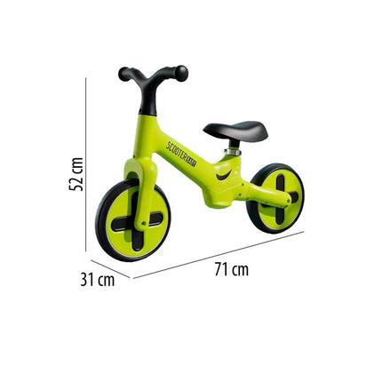 Bicicleta de balance verde 301064-2 Storyland