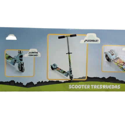 Scooter Patín de Bluey – 3 Ruedas con Luz LED 🛴✨