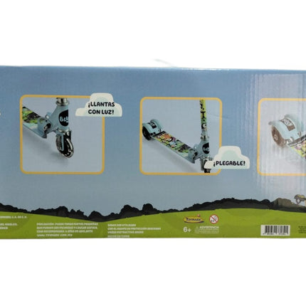 Scooter Patín de Bluey – 3 Ruedas con Luz LED 🛴✨