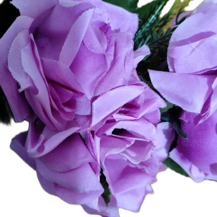 Ramo de Rosas Artificiales con 10 botones storyland