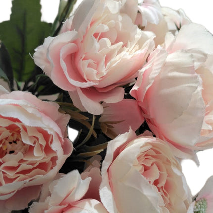 Ramos de Flores de Imitación Rosa Brillantes Artificiales  para Bodas, Fiesta, Hogar, Jardín, Decoración