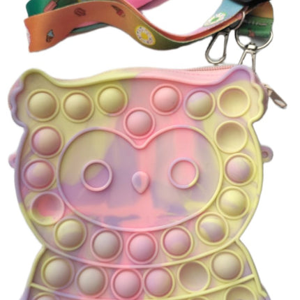 Cartera  Pop it Buho Multicolor Storyland