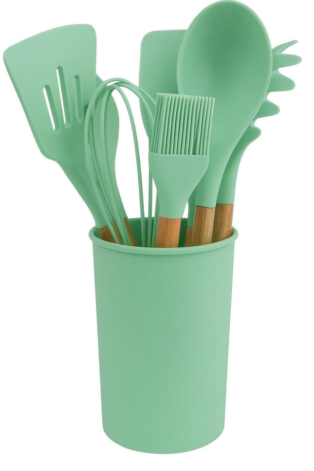 Juego De Utensilios De Cocina De Silicona 9 Pzas 060607 - Storyland