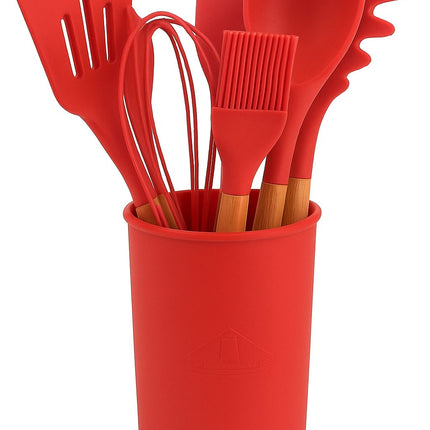 Juego De Utensilios De Cocina De Silicona 9 Pzas 060607 - Storyland