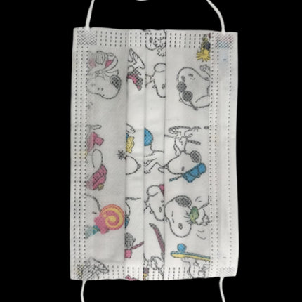 Cubre bocas plisado Triple capa para niños con 50 piezas Modelos Variables Storyland