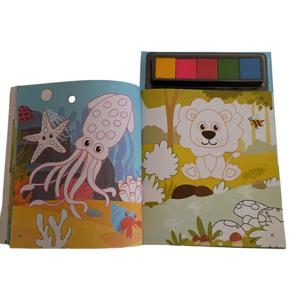 Libro Huellitas del reino animal 48pag 25x17cm