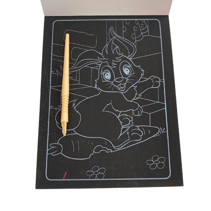 RASPA Y SORPRENDETE ANIMALES 8 PAG 15.4X20.7CM