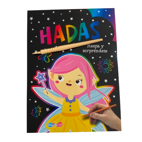 RASPA Y SORPRENDETE HADAS 8 PAG 15.4X20.7CM
