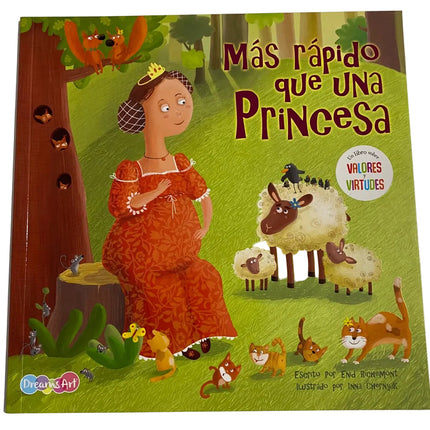 Mas rapido que una princesa 24pag 21x21cm