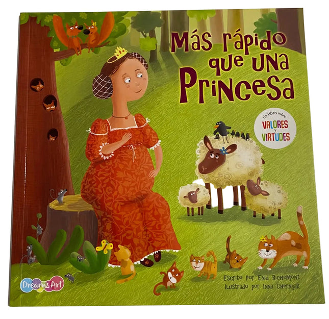 Mas rapido que una princesa 24pag 21x21cm