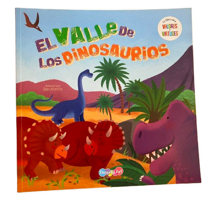 El valle de los dinosaurios 24pag 21x21cm