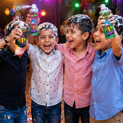 Espuma para Niños Caja con 24 pzas, Divertido y Seguro para Fiestas