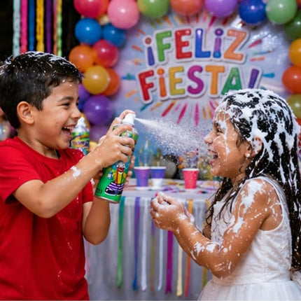 Espuma para Niños Caja con 24 pzas, Divertido y Seguro para Fiestas