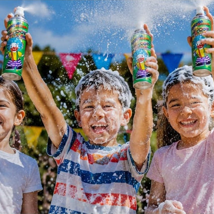 Espuma para Niños Caja con 24 pzas, Divertido y Seguro para Fiestas