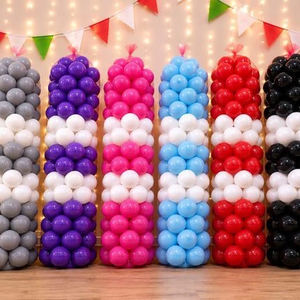 50 pz  Pelotas para alberca por color 8 cm diametro Storyland