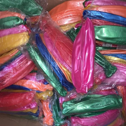 6 Pelotas de Plástico lisa NO. 8 | Balón Ligero para Juegos, Escuela, Playa y Exterior | Colores Surtidos