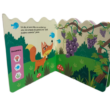 LIBRO CUENTO 15.8X15CM MANITAS CURIOSAS 10 PAG LAS AVENTURAS DE FELIX
