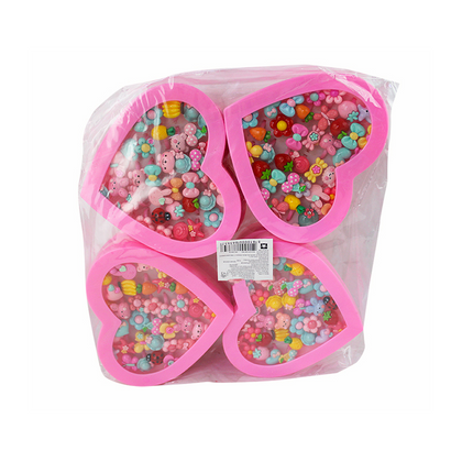 SET DE ANILLOS PARA NIÑA CORAZON