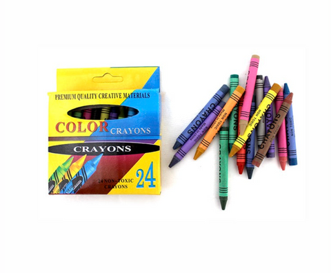 Crayolas 24 Colores 12 cajas ZP-0354 YY-5024 Storyland