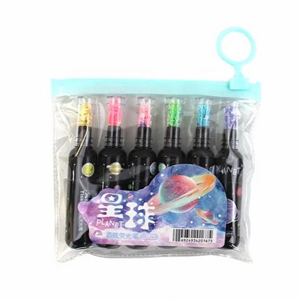 Set de Marcatextos Diamantina 6pz 12 pqts Storyland ZP-0740