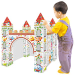 Castillo Creativo Diy Doodle Para Pintar Storyland Z018 Blanco