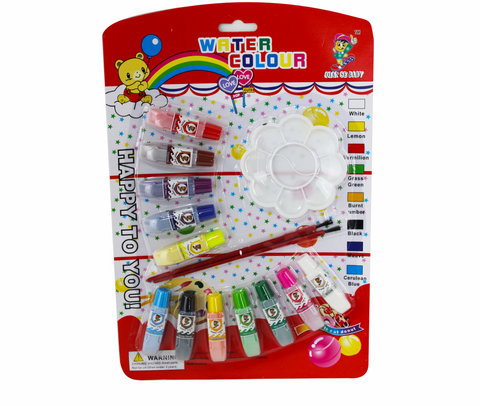 Set Acuarela 12 Colores 12pz Storyland ZK-8035