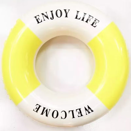 Salvavidas Inflable 80 cm Multicolor – Flotador Dona para Alberca y Playa, Ideal para Niños
