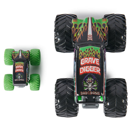 Monster Jam  Grave Digger Monster Truck Escala 1:64