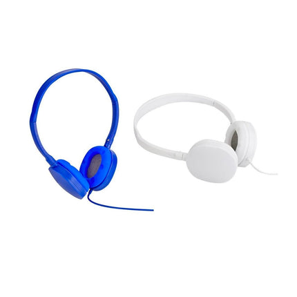 2 Audífonos Acojinados Ajustables Con Cable Auxiliar 3.5 mm Para Música, Celular, Computadora Y Videojuegos