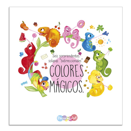 Libro Didactico Colores y Opuestos Magicos 12 Páginas 20x20cm