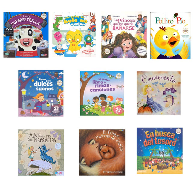 Set 4pz Cuentos Con Valores Surtido